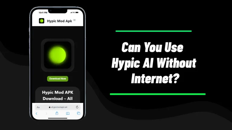 Can You Use Hypic AI Without Internet