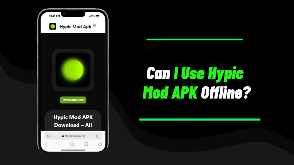 Can I Use Hypic Mod APK Offline? 1 Can I Use Hypic Mod APK Offline