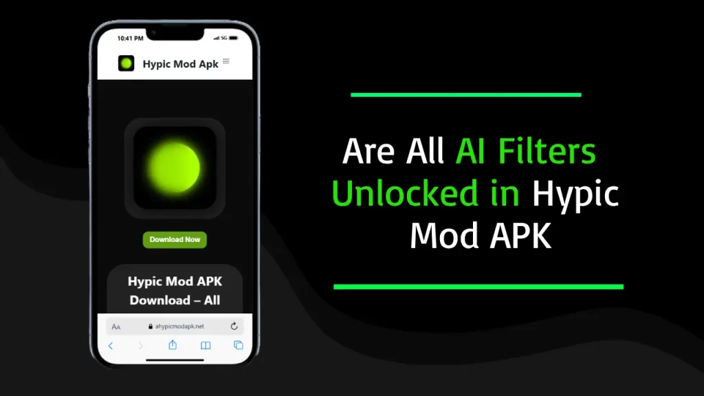 Are All AI Filters Unlocked in Hypic Mod APK